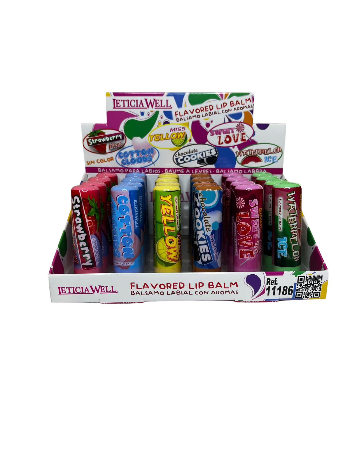 Bálsamo labial chuches Leticia Well